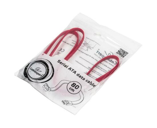 Кабель для передачи данных SATA III 0.8m Cablexpert (CC-SATAM-DATA-0.8M), изображение 4 Кабель для передачи данных SATA III 0.8m Cablexpert (CC-SATAM-DATA-0.8M), изображение 4