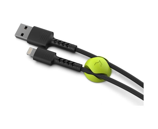 Дата кабель USB 2.0 AM to Lightning 1.0m Soft black Pixus (4897058530933), изображение 4