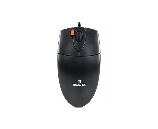Мышка REAL-EL RM-220 Black, изображение 2 Мышка REAL-EL RM-220 Black, изображение 2