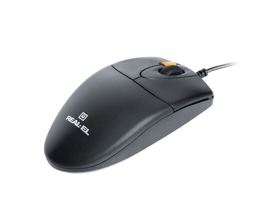 Мышка REAL-EL RM-220 Black, изображение 3 Мышка REAL-EL RM-220 Black, изображение 3
