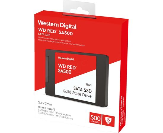 Накопитель SSD 2.5" 500GB WD (WDS500G1R0A), изображение 4 Накопитель SSD 2.5" 500GB WD (WDS500G1R0A), изображение 4