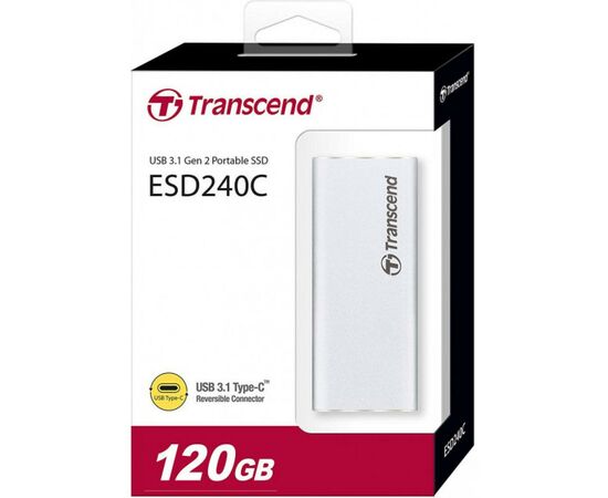 Накопитель SSD USB 3.1 120GB Transcend (TS120GESD240C), изображение 4 Накопитель SSD USB 3.1 120GB Transcend (TS120GESD240C), изображение 4