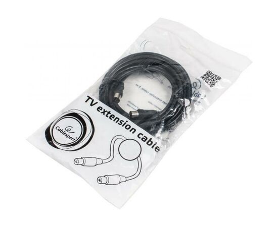 Кабель телевізійний 75 Ом, 3.0 метра Cablexpert (CCV-515-3M), зображення 3 Кабель телевізійний 75 Ом, 3.0 метра Cablexpert (CCV-515-3M), зображення 3