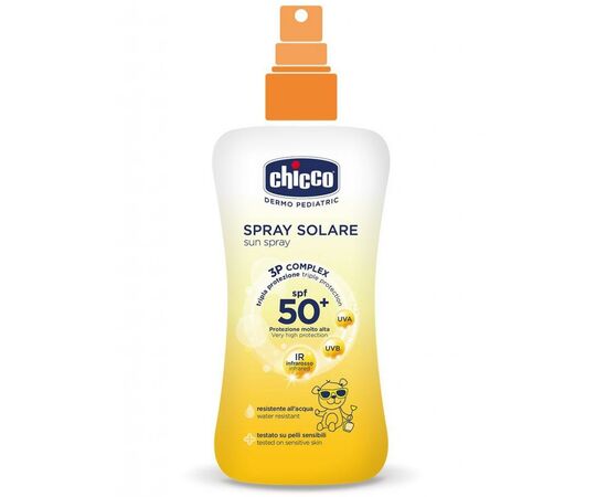 Детское молочко Chicco Солнцезащитный спрей SPF 50 150 мл (09159.00)