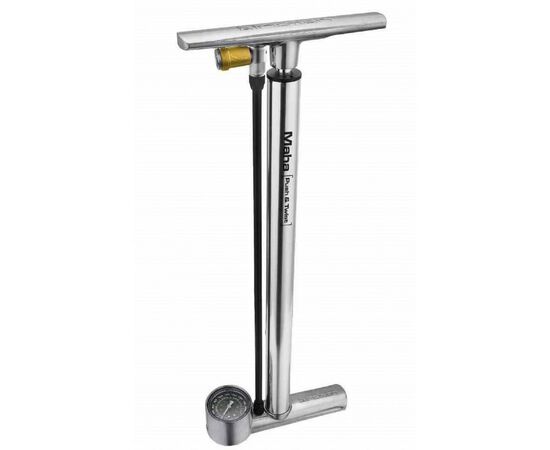 Велосипедний насос Birzman Maha Push & Twist Tiny Tanker підлоговий 220psi Silver (BM17-PT-TT-S)