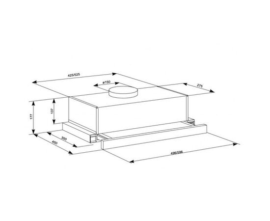 Вытяжка кухонная Eleyus LOTUS 1000 60 INOX, изображение 12 Вытяжка кухонная Eleyus LOTUS 1000 60 INOX, изображение 12