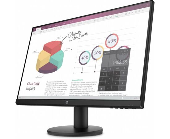 Монитор HP P24v G4 (9TT78AA), изображение 3 Монитор HP P24v G4 (9TT78AA), изображение 3