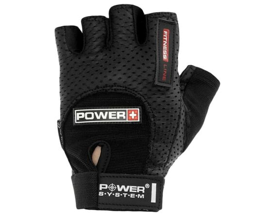 Перчатки для фитнеса Power System Power Plus PS-2500 Black XL (PS-2500_XL_Black), изображение 2 Перчатки для фитнеса Power System Power Plus PS-2500 Black XL (PS-2500_XL_Black), изображение 2