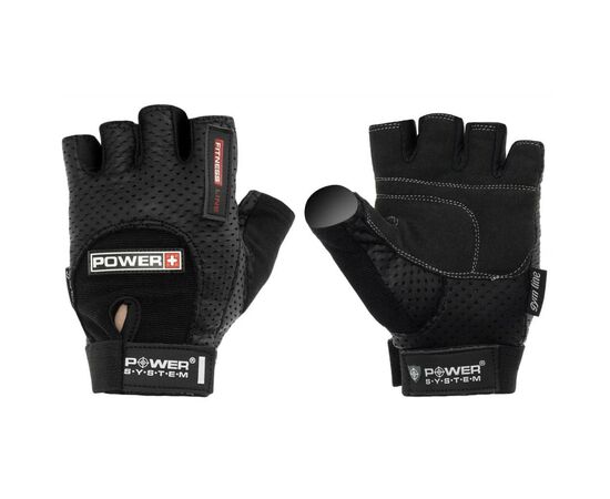Рукавички для фітнесу Power System Power Plus PS-2500 Black XL (PS-2500_XL_Black)