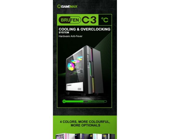 Корпус Gamemax BrufenC3 BG, изображение 12 Корпус Gamemax BrufenC3 BG, изображение 12