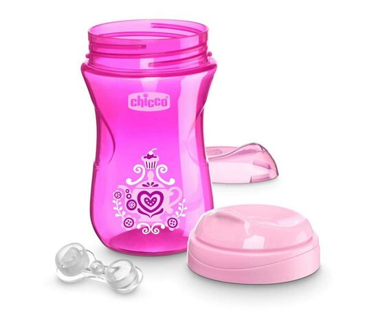 Поильник-непроливайка Chicco Easy Cup от 12 месяцев 266 мл Фиолетовый (06961.10.04), изображение 2 Поильник-непроливайка Chicco Easy Cup от 12 месяцев 266 мл Фиолетовый (06961.10.04), изображение 2