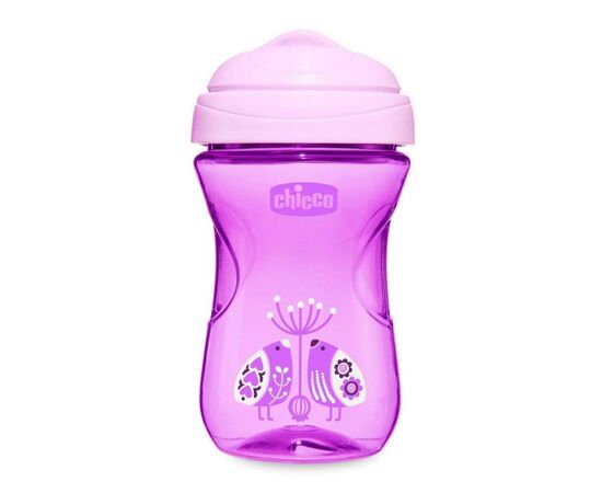 Поїльник-непроливайка Chicco Easy Cup від 12 місяців 266 мл Фіолетовий (06961.10.04)