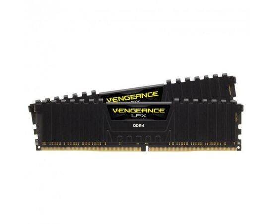 Модуль памяти для компьютера DDR4 16GB (2x8GB) 3600 MHz Vengeance LPX Black Corsair (CMK16GX4M2D3600C16)