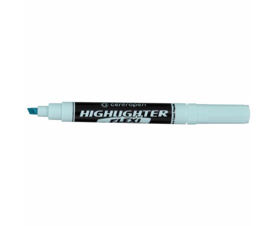 Маркер Centropen Fax Flexi Soft 1-4.6 мм пастельний Блакитний (8542/916)