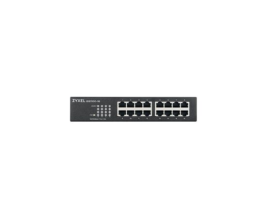 Комутатор мережевий ZyXel GS1100-16 (GS1100-16-EU0103F)