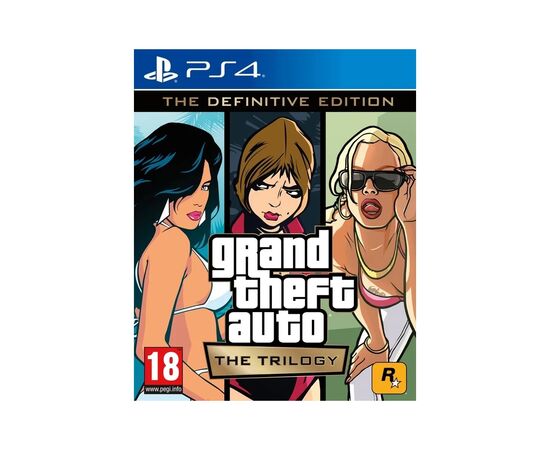 Игра Sony Grand Theft Auto: The Trilogy – The Definitive Edition [PS4, (5026555430920)