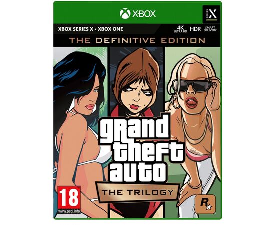 Гра Xbox Grand Theft Auto: The Trilogy – The Definitive Edition [Xbox (5026555366090)
