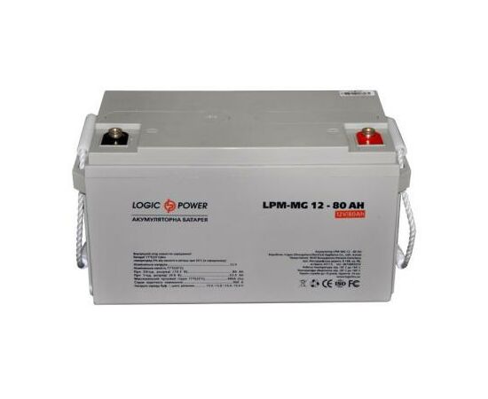 Батарея до ДБЖ LogicPower LPM MG 12В 80Ач (4196)