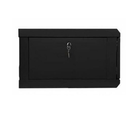 Шкаф настенный Hypernet 4U 19" 600x300 (WMNC-30-4U-FLAT-BLACK), изображение 2 Шкаф настенный Hypernet 4U 19" 600x300 (WMNC-30-4U-FLAT-BLACK), изображение 2