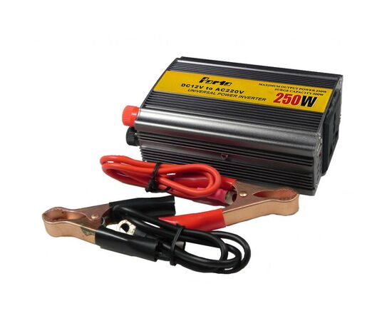 Автомобильный инвертор 12V/220V 250W, USB Porto (MND-250), изображение 5 Автомобильный инвертор 12V/220V 250W, USB Porto (MND-250), изображение 5
