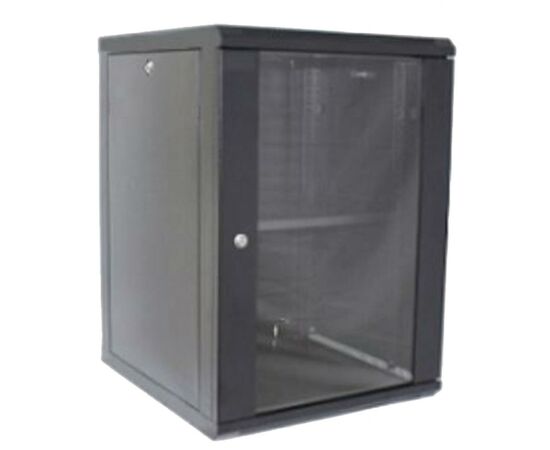 Шкаф настенный Hypernet 15U 19" 600x450 (WMNC-15U-FLAT-BLACK)