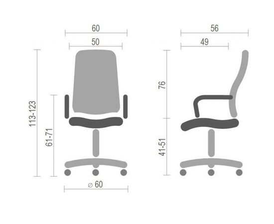 Офисное кресло Аклас Крисс CH MB Черное (12767), изображение 6 Офисное кресло Аклас Крисс CH MB Черное (12767), изображение 6