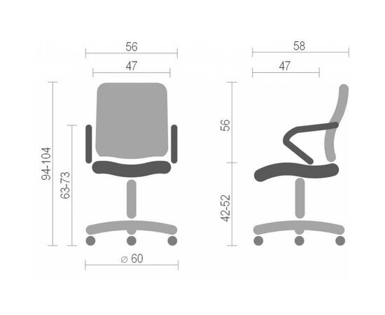 Офисное кресло Аклас Пауэр СН TILT Черное (12769), изображение 6 Офисное кресло Аклас Пауэр СН TILT Черное (12769), изображение 6
