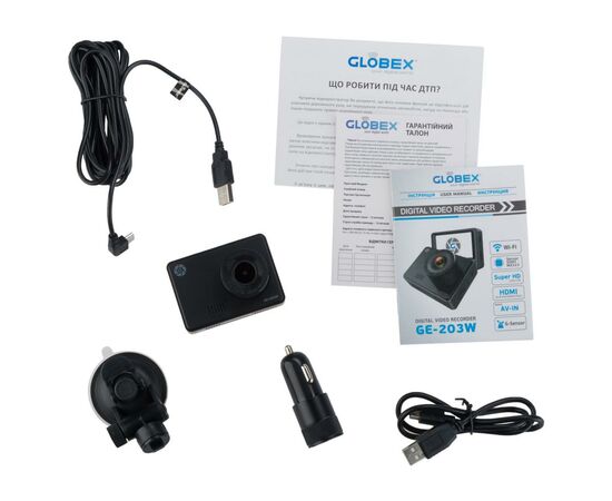 Видеорегистратор Globex GE-203w, изображение 8 Видеорегистратор Globex GE-203w, изображение 8