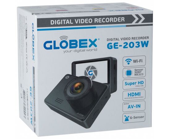 Видеорегистратор Globex GE-203w, изображение 9 Видеорегистратор Globex GE-203w, изображение 9