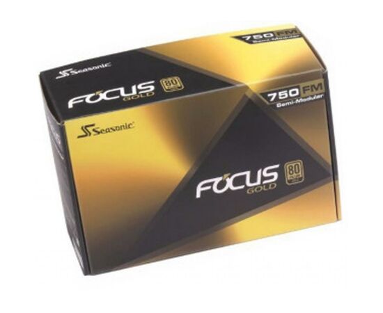 Блок питания Seasonic 750W FOCUS GM-750 (SSR-750FM FOCUS), изображение 5 Блок питания Seasonic 750W FOCUS GM-750 (SSR-750FM FOCUS), изображение 5