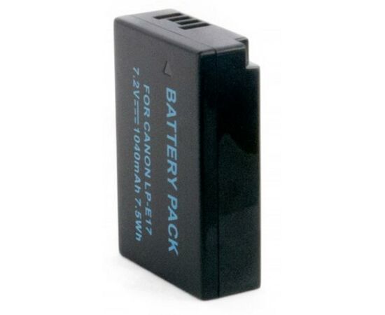 Акумулятор до фото/відео Extradigital Canon LP-E17, (Chip) 1040 mAh (BDC2697), зображення 2 Акумулятор до фото/відео Extradigital Canon LP-E17, (Chip) 1040 mAh (BDC2697), зображення 2