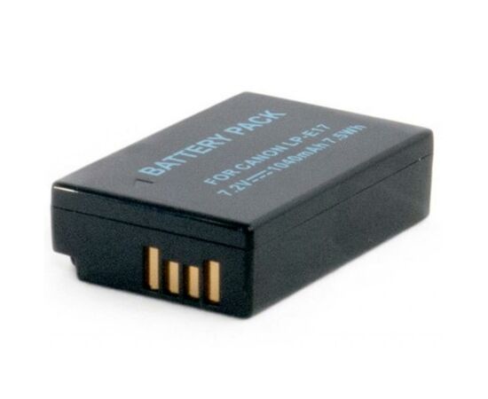 Акумулятор до фото/відео Extradigital Canon LP-E17, (Chip) 1040 mAh (BDC2697), зображення 4 Акумулятор до фото/відео Extradigital Canon LP-E17, (Chip) 1040 mAh (BDC2697), зображення 4