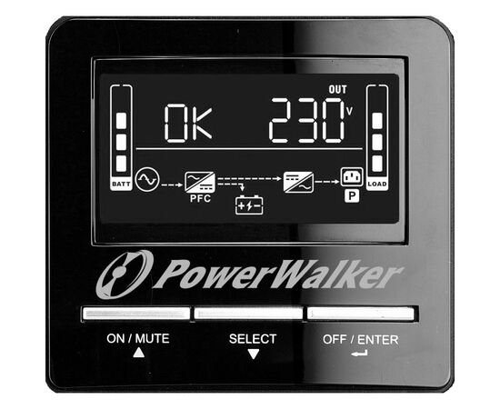 Источник бесперебойного питания PowerWalker VI 2000 CW IEC (10121104), изображение 5 Источник бесперебойного питания PowerWalker VI 2000 CW IEC (10121104), изображение 5