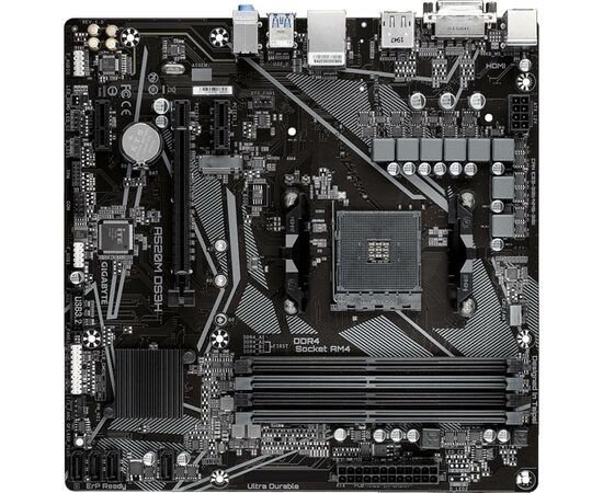 Материнская плата GIGABYTE A520M DS3H, изображение 2 Материнская плата GIGABYTE A520M DS3H, изображение 2