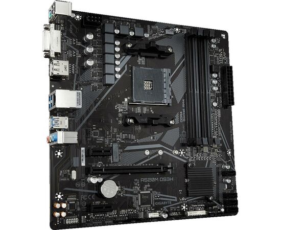 Материнская плата GIGABYTE A520M DS3H, изображение 3 Материнская плата GIGABYTE A520M DS3H, изображение 3