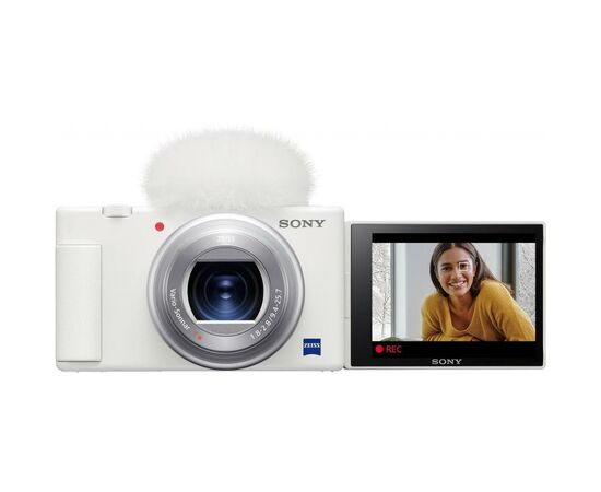 Цифровий фотоапарат Sony ZV-1 White (ZV1W.CE3), зображення 4 Цифровий фотоапарат Sony ZV-1 White (ZV1W.CE3), зображення 4