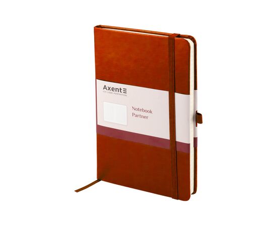 Блокнот Axent Partner Lux, 125х195, 96л, кл, коричневый (8202-19-A), изображение 2 Блокнот Axent Partner Lux, 125х195, 96л, кл, коричневый (8202-19-A), изображение 2