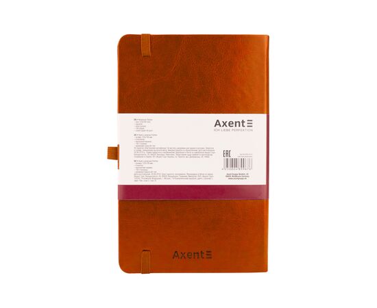 Блокнот Axent Partner Lux, 125х195, 96л, кл, коричневый (8202-19-A), изображение 3 Блокнот Axent Partner Lux, 125х195, 96л, кл, коричневый (8202-19-A), изображение 3