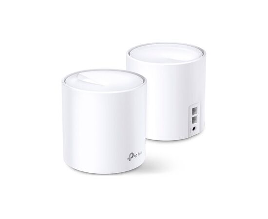 Точка доступу Wi-Fi TP-Link DECO X20 2PK AX1800 1xGE LAN 1xGE WAN MU-MIMO OFDMA MESH (DECO-X20-2-PACK), зображення 2 Точка доступу Wi-Fi TP-Link DECO X20 2PK AX1800 1xGE LAN 1xGE WAN MU-MIMO OFDMA MESH (DECO-X20-2-PACK), зображення 2