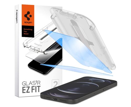 Стекло защитное Spigen Apple Iphone 13 Pro Max tR EZ Fit Transparency Sensor Open ( (AGL03379)