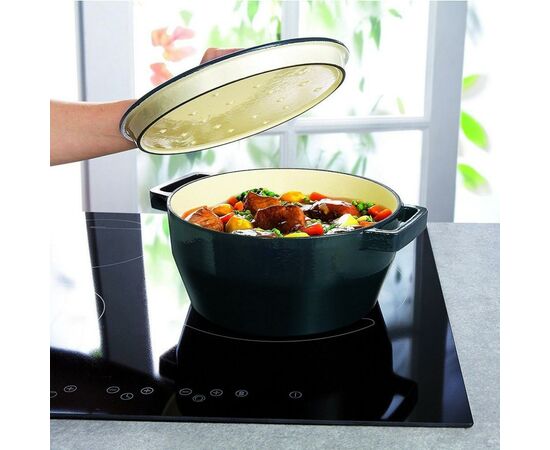 Кастрюля Pyrex Cook Grey 6.3 л (SC4AC28), изображение 3 Кастрюля Pyrex Cook Grey 6.3 л (SC4AC28), изображение 3