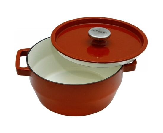 Кастрюля Pyrex Slow Cook Red 3.6 л (SC5AC24), изображение 2 Кастрюля Pyrex Slow Cook Red 3.6 л (SC5AC24), изображение 2