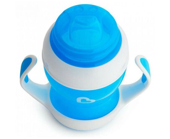 Поїльник-непроливайка Munchkin Gentle Transition 118 мл блакитний (17129.01), зображення 3 Поїльник-непроливайка Munchkin Gentle Transition 118 мл блакитний (17129.01), зображення 3