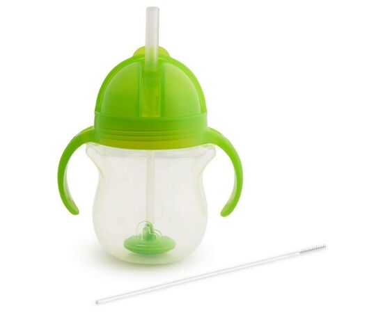 Поїльник-непроливайка Munchkin Tip & Sip 207 мл Зелена (24188.02), зображення 2 Поїльник-непроливайка Munchkin Tip & Sip 207 мл Зелена (24188.02), зображення 2