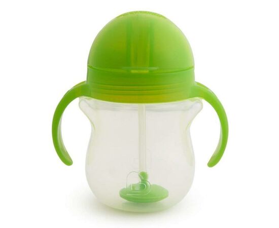 Поїльник-непроливайка Munchkin Tip & Sip 207 мл Зелена (24188.02), зображення 5 Поїльник-непроливайка Munchkin Tip & Sip 207 мл Зелена (24188.02), зображення 5