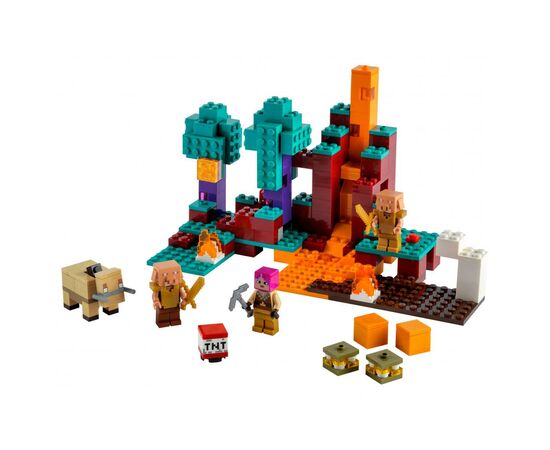 Конструктор LEGO Minecraft искажен лес (21168), изображение 2 Конструктор LEGO Minecraft искажен лес (21168), изображение 2