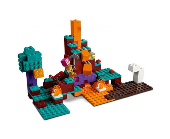 Конструктор LEGO Minecraft искажен лес (21168), изображение 5 Конструктор LEGO Minecraft искажен лес (21168), изображение 5