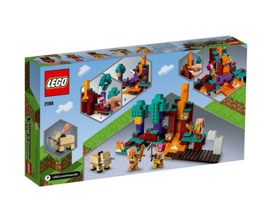 Конструктор LEGO Minecraft искажен лес (21168), изображение 9 Конструктор LEGO Minecraft искажен лес (21168), изображение 9