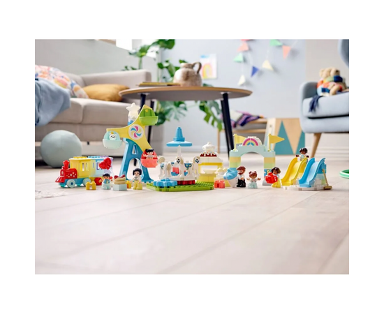Конструктор LEGO Duplo Парк розваг 95 деталей (10956), зображення 2 Конструктор LEGO Duplo Парк розваг 95 деталей (10956), зображення 2