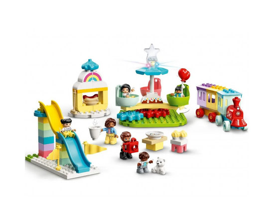 Конструктор LEGO Duplo Парк розваг 95 деталей (10956), зображення 5 Конструктор LEGO Duplo Парк розваг 95 деталей (10956), зображення 5